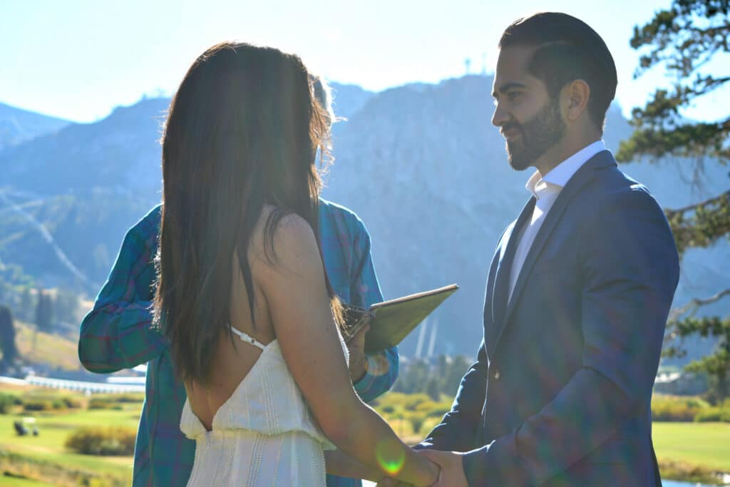 Outbound Mammoth - Weddings - Bride and Groom Vows