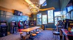 Outbound Mammoth - Amenities - Bar Sierra Arcade Room