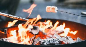 Outbound Mammoth - Amenities - Communal Fire Pit