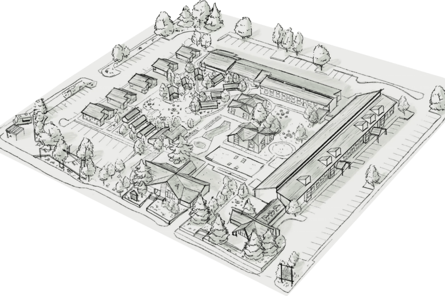 Outbound Mammoth - Amenities - Resort Map