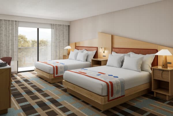 Classic Double Queen room at Outbound Park City