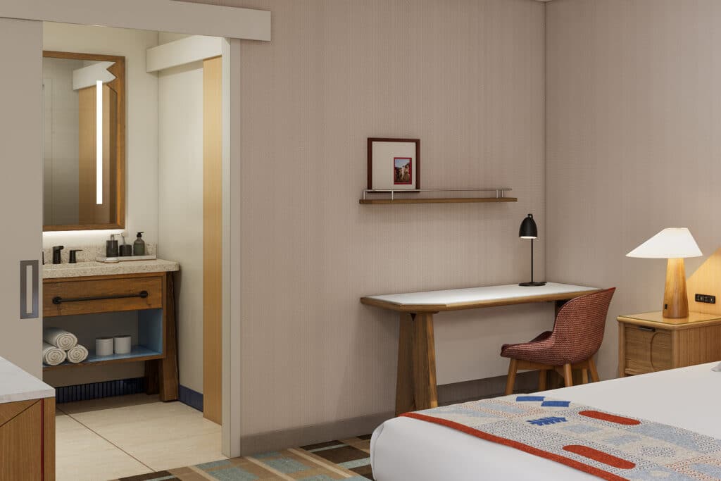 Outbound-Hotels-Park-City-Rooms-King-Suite-1 Living area in an Outbound Park City King Suite