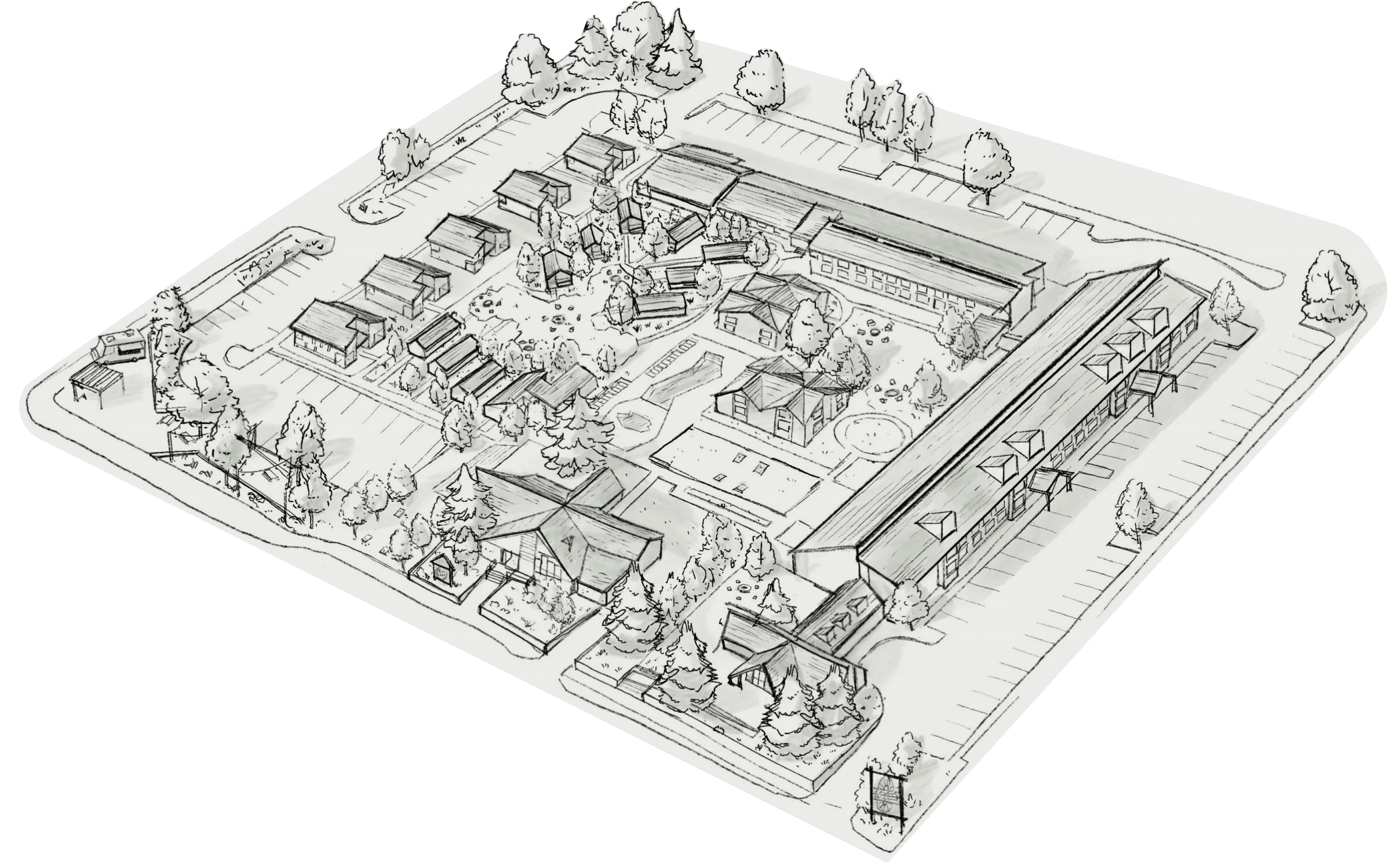 Outbound Mammoth - Amenities - Resort Map