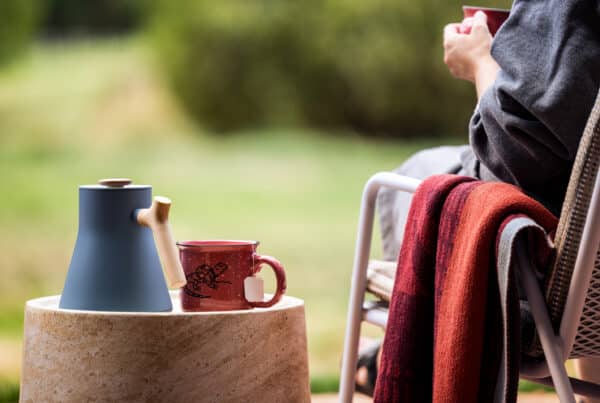 Hot tea at Outbound Sedona