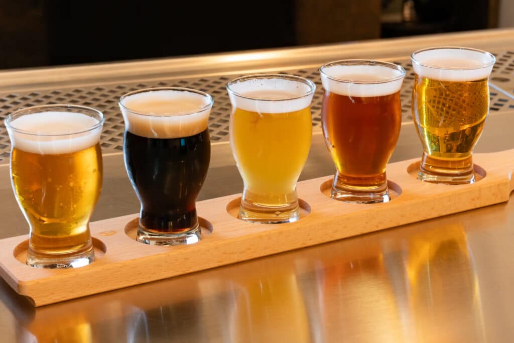 Outbound Stowe - Beer Tasting - Flight