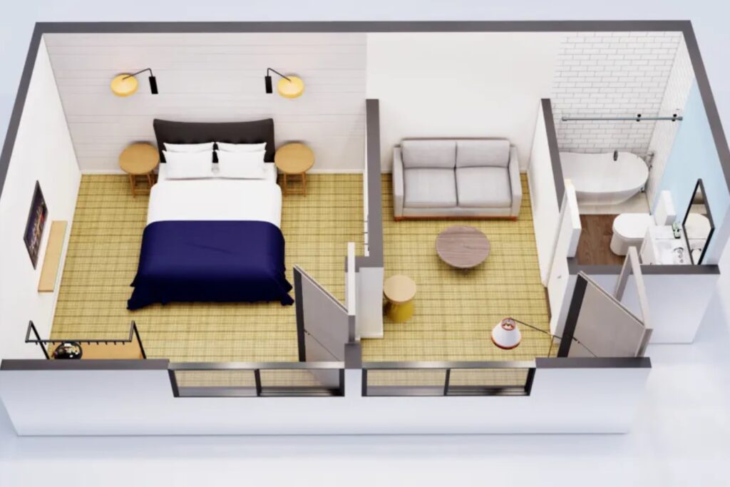 Outbound Stowe - Room - Outbound King Suite