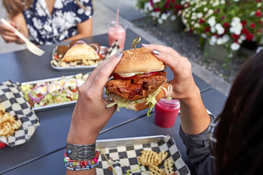 The Virginian Lodge - Billy's Burgers - Chicken Sandwich