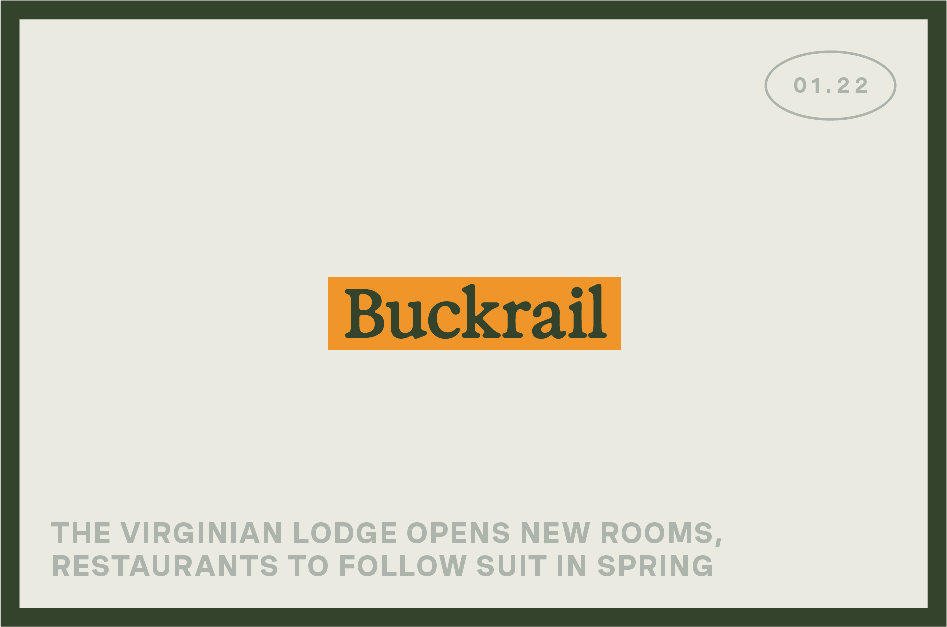 Buckrail: The Virginian Lodge open new rooms, and restaurants to follow suit in spring