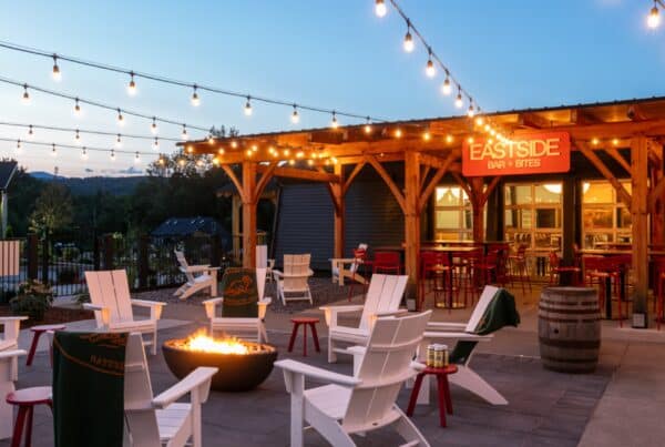 Eastside Bar + Bites Stowe Fireside Dining Outdoors