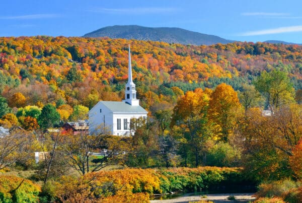 Leaf Peeping in Stowe, Vermont