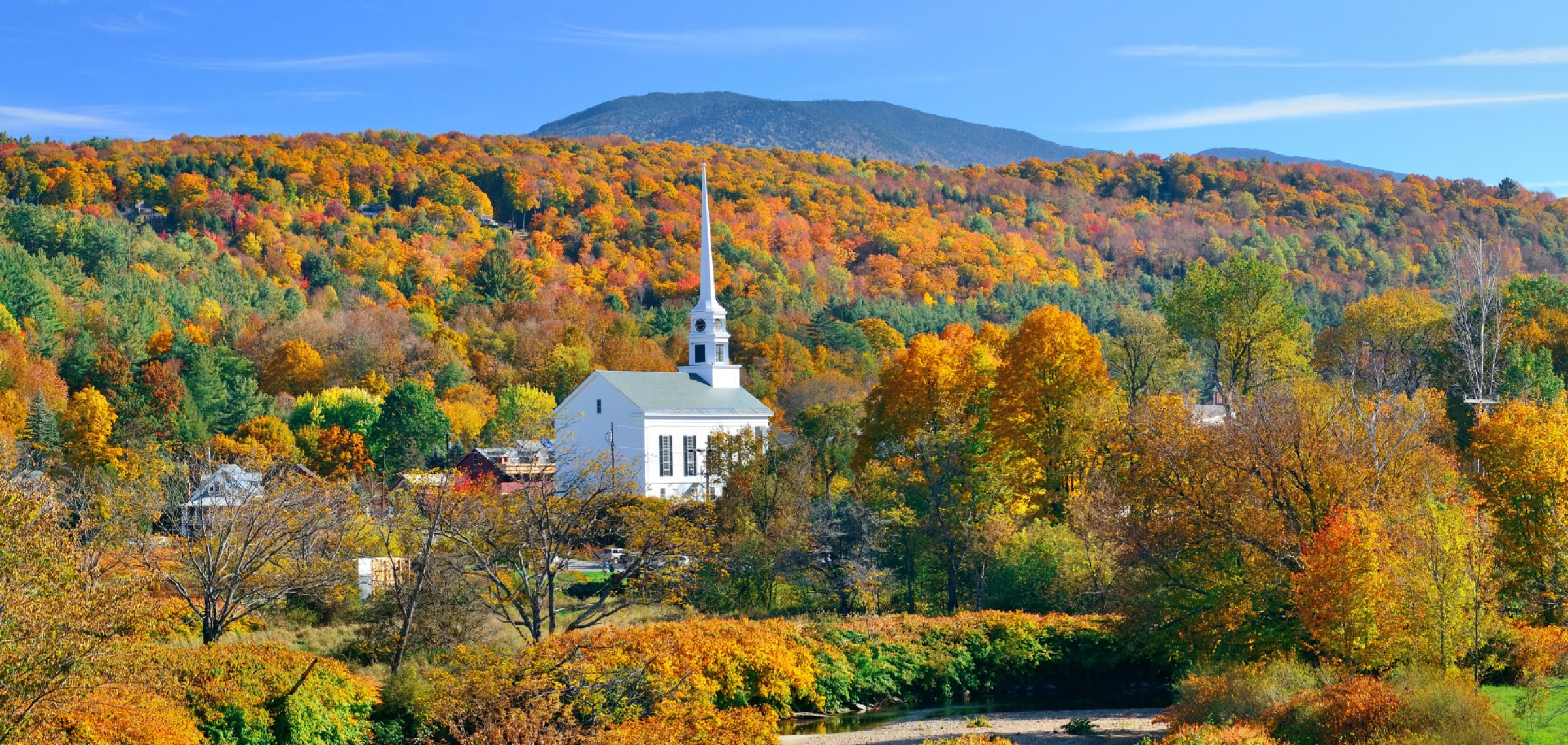 Leaf Peeping in Stowe, Vermont