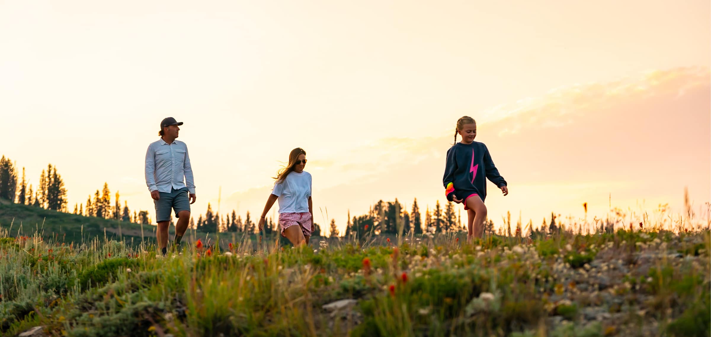 Family Hike in Park City Summer